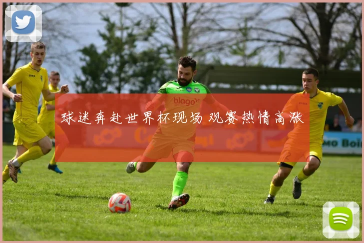 球迷奔赴世界杯现场 观赛热情高涨